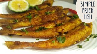 Masala Lady Fish Fry | Simple fried fish recipe #ladyfish #friedfish #ladyfingersfish