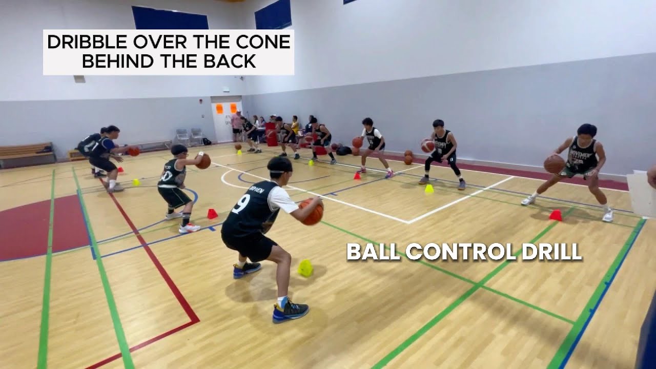 OVER THE TOP BEHIND THE BACK / BALL MANIPULATION DRILL #basketballl # ...