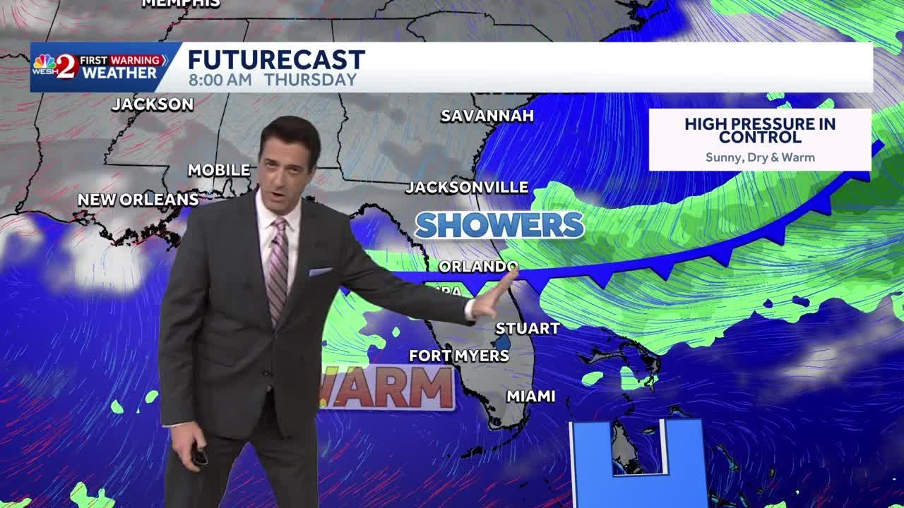 A few isolated showers late Thursday into Friday with better rain ...