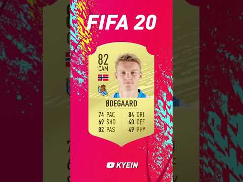 Martin Ødegaard - FIFA Evolution (FIFA 16 - FIFA 22)
