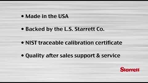 Starrett Webber Gage Blocks