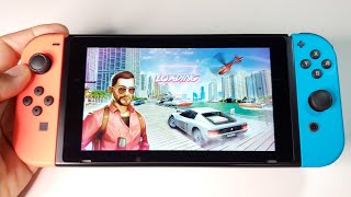 Detective Driver: Miami Files | Nintendo Switch handheld gameplay screenshot 1