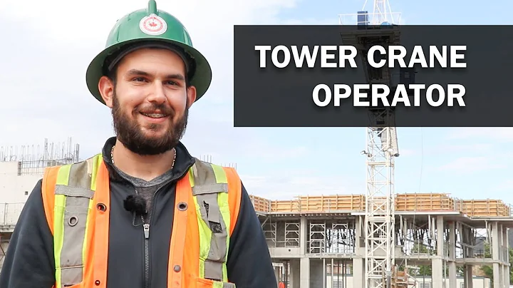 Job Talks - Tower Crane Operator - Stefon operates and maintains a tower crane