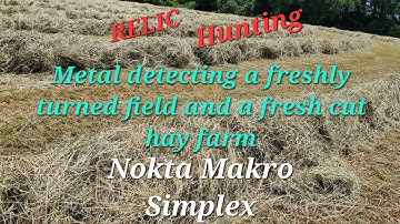 Relics found metal detecting with Nokta Makro Simplex/800 sub GAW coming!