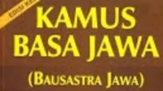 KAMUS CEPAT BAHASA JAWA