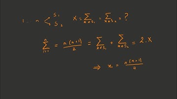 [CSES][Dynamic Programming] Two Sets II