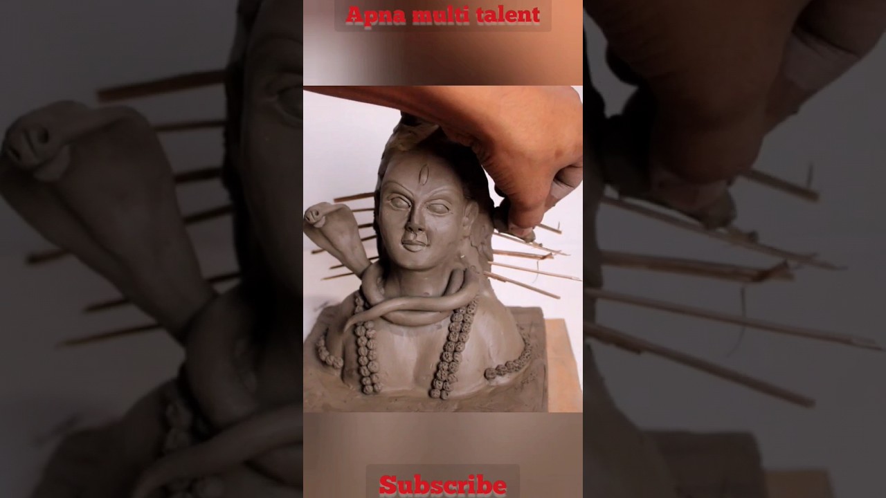 Mahakal idol making ||Apna multi talent 