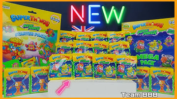 NEW SUPERTHINGS NEON POWER! Super Rare Found! Series 11 Starter Pack Comic Guide Exoskeletons