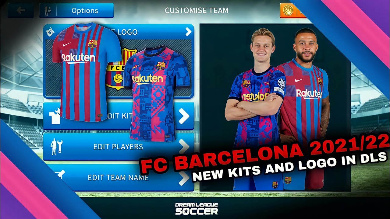 SAIU! Dream League Soccer 2019 Barcelona mod + Dinheiro Infinito + Kits 100  % atualizado - DOWNLOAD 