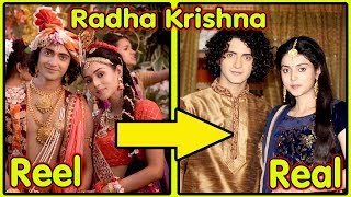 Radha Krishna Actors Real Family || Star Bharat Show || Reel To Real ||