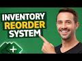 Excel Inventory Management System (Auto Reorder Alert!)