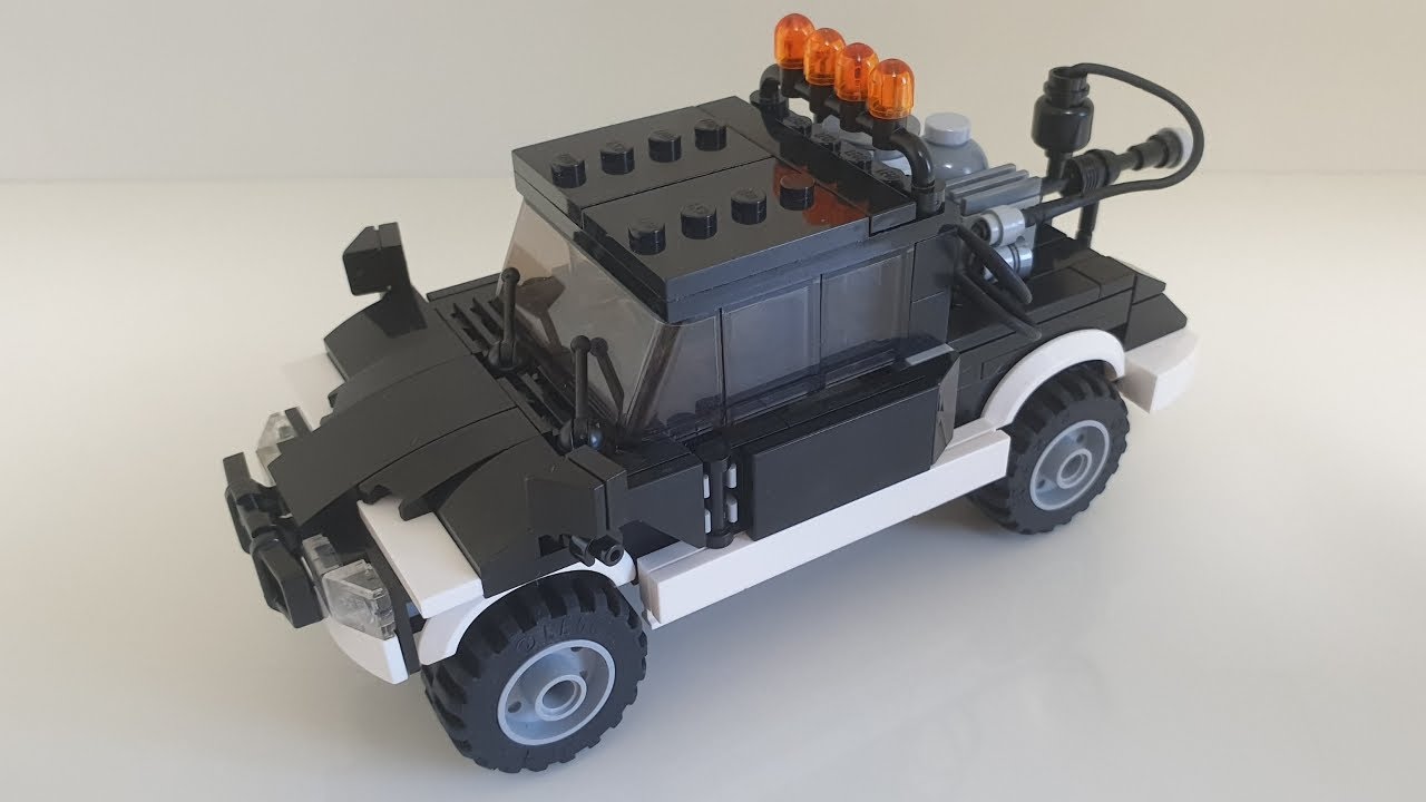 lego 8 stud wide car moc