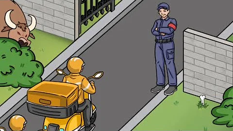 tricky twist level 79 Help the shipper get past the security guard