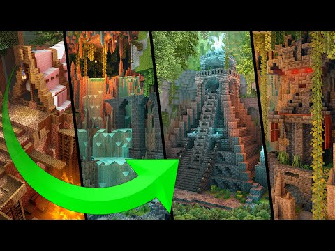 Minecraft 1.18 EPIC Lush Cave Transformation!