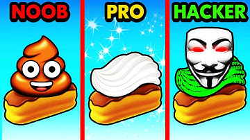 NOOB vs PRO vs HACKER PERFECT CREAM