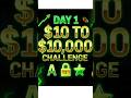 $10 to $10,000 ladder challenge in ten days/ April 21st / Celtics vs 76 ers /NBA