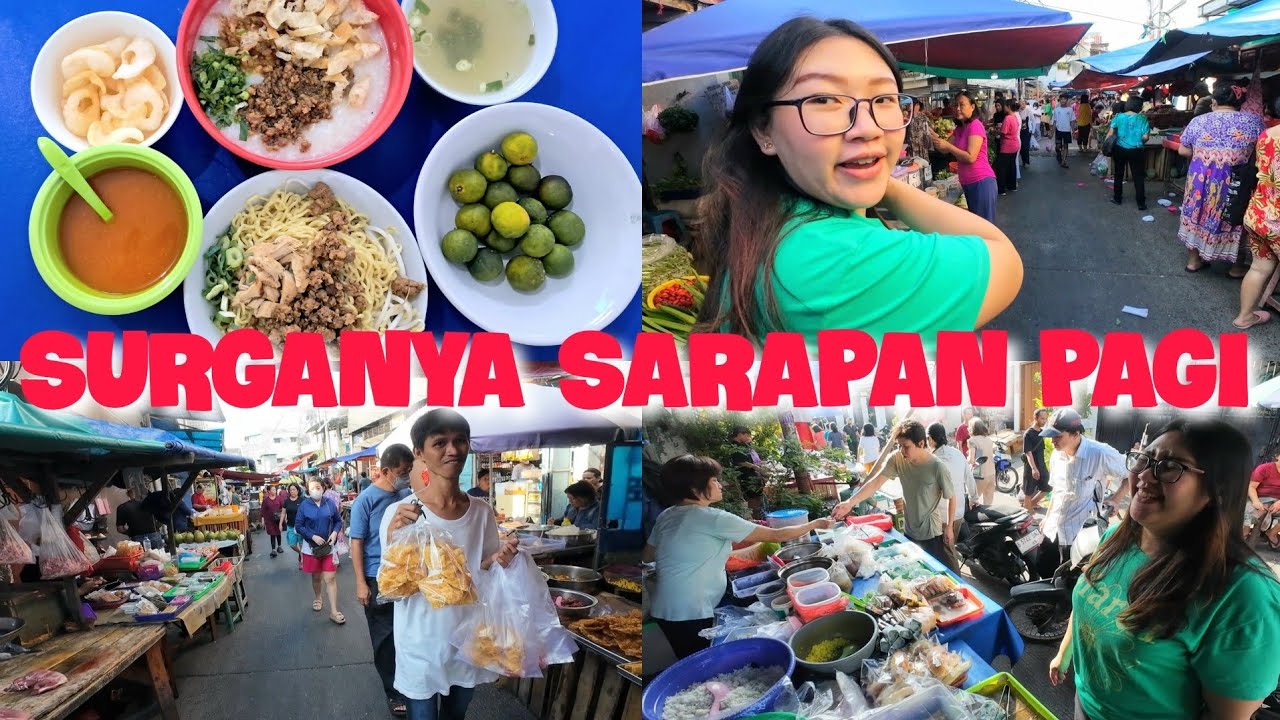 Kulineran Di Pasar Kampung Bebek Surganya Kuliner Sarapan Pagi