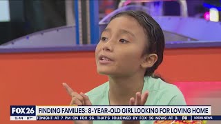 Finding Families: 8-year-old Houston girl looking for forever home