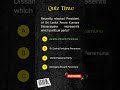 President of Sri Lanka #gk #gkquestion #gkshorts #srilanka #srilankanews