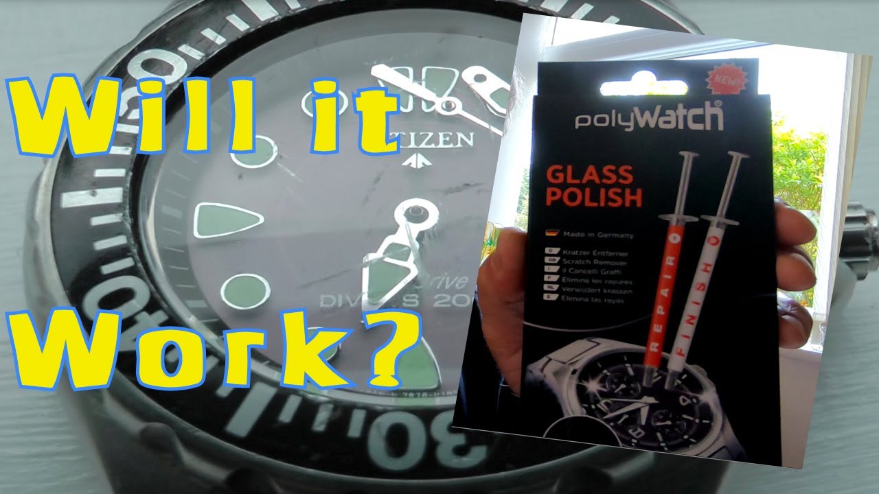 We review and vlog a scratch remover product on a Citizen Eco Drive Watch  and ask - is it any good? 