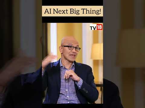 'The Next Big Thing Is Artificial Intelligence' Says Microsoft CEO Satya Nadella | #Shorts