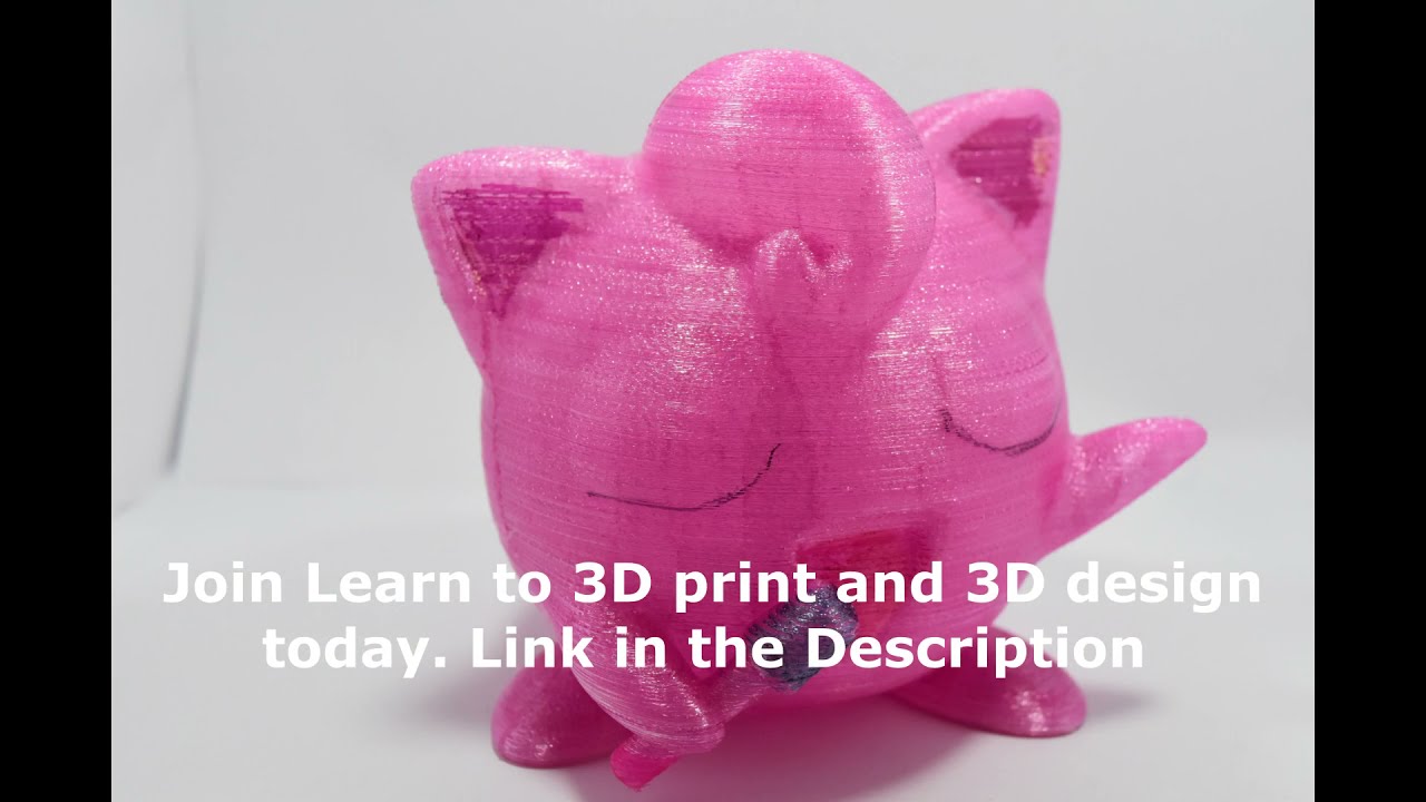 Jigglypuff 😍🔥 #pokemon #3dprinting #jigglypuff #multicolor