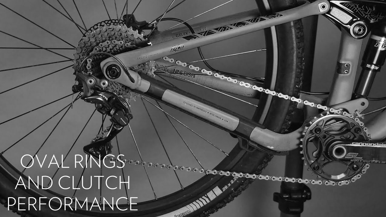 Absoluteblack Oval chainring and rear derailleur clutch performance ...