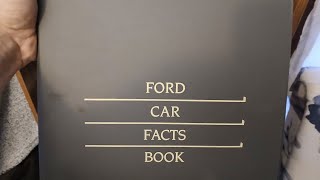 1988 Ford Car Facts Book - Escort & EXP Included!