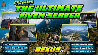 The Ultimate RP Server | Ultimate FiveM Server | Latest Build - 2026 | Zexus Creation - Nexus V2