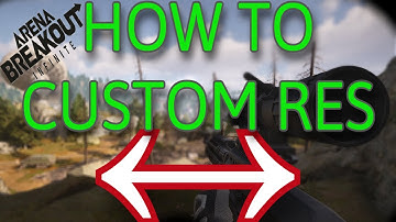 How to Create a Custom Resolution on AMD for STRETCHED & More FPS in Arena Breakout!