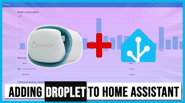How to Add Droplet Smart Water Flow Sensor to Home Assistant