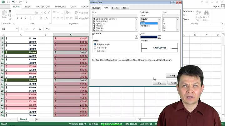 Conditional Formatting In Excel: Less Than, Greater Than, Equal To