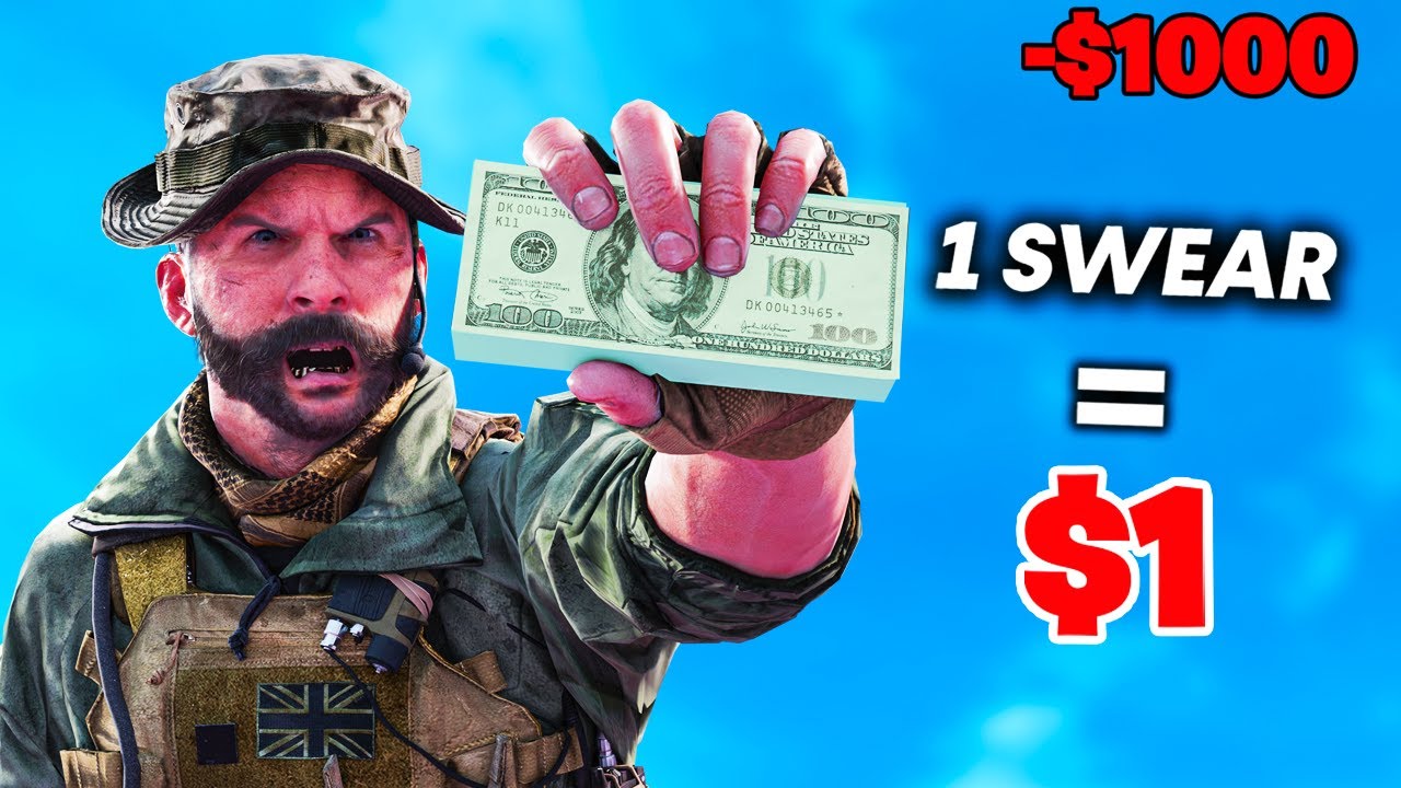 1 SWEAR = $1 TO CHARITY in MODERN WARFARE