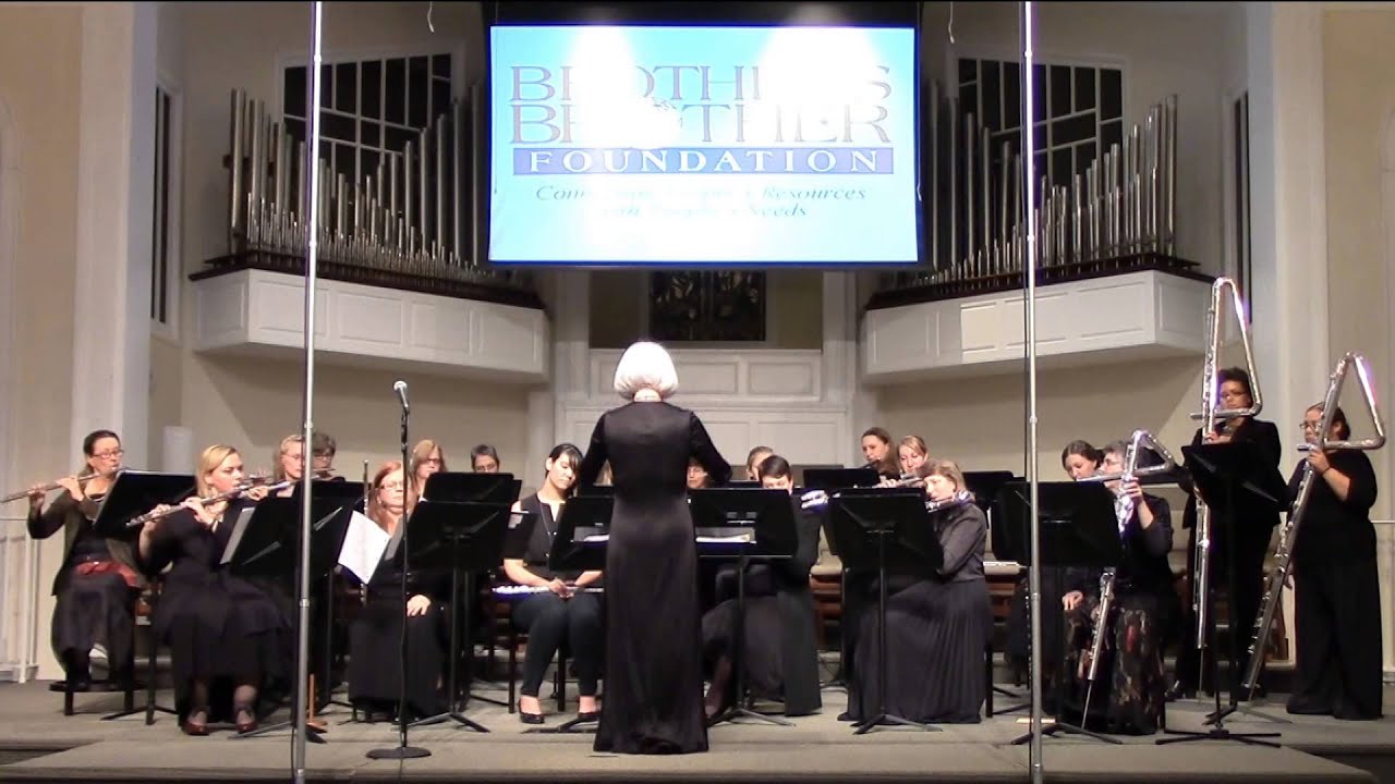 "Divertimento," performed by the Columbia Flute Choir, composed by