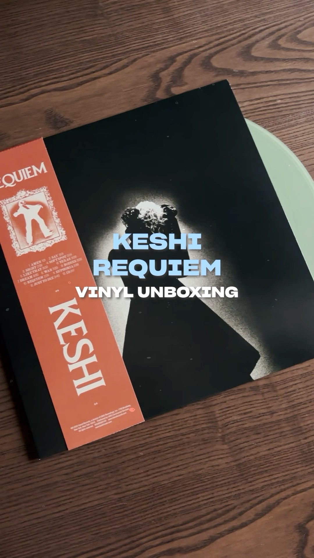 keshi - Requiem Vinyl Unboxing #shorts - YouTube
