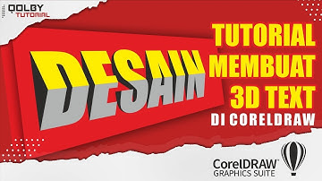 Tutorial Membuat 3D Text Di CorelDraw