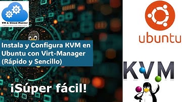 Así configuras KVM + Virt Manager en Ubuntu fácil #vmcloudmaster