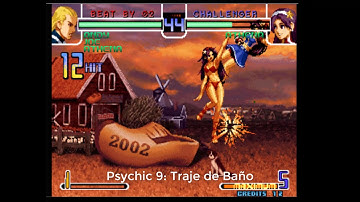 KOF 2002: Psychic 9 and Medley ft. Athena Asamiya