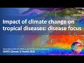 Impact of climate change on tropical diseases disease focus