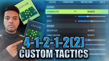 41212(2) The MOST META FORMATION! FIFA 22 Custom Tactics & Instructions