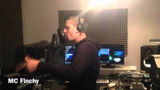 MC Finchy studio session