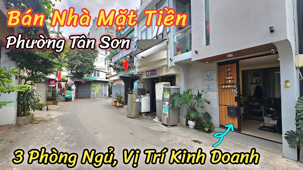 Nhà Bán Mặt Tiền Tân Bình | Nhỏ Xinh Nên Giá Rất Phải Chăng | Tiện Ở Kết Hợp Kinh Doanh