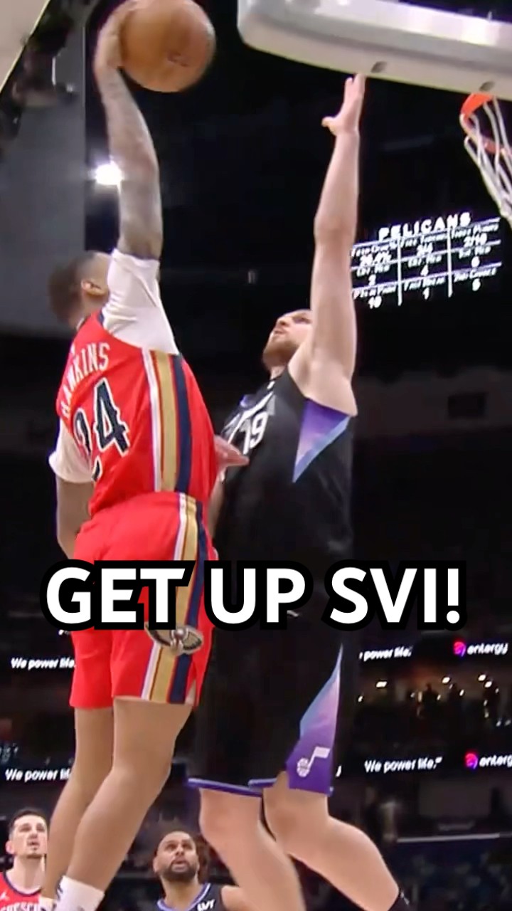Svi with the fastbreak REJECTION!