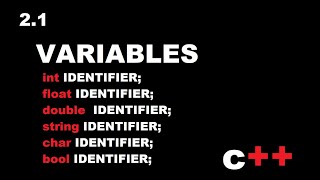 2.1 VARIABLES DATATYPES AND IDENTIFIERS || LEARN C++ THE EASY WAY || BLITZCODESC++