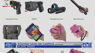 What those on college campuses can carry for self defense