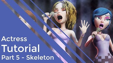 Virtual Actress Tutorial - Part 5 - Skeleton Building