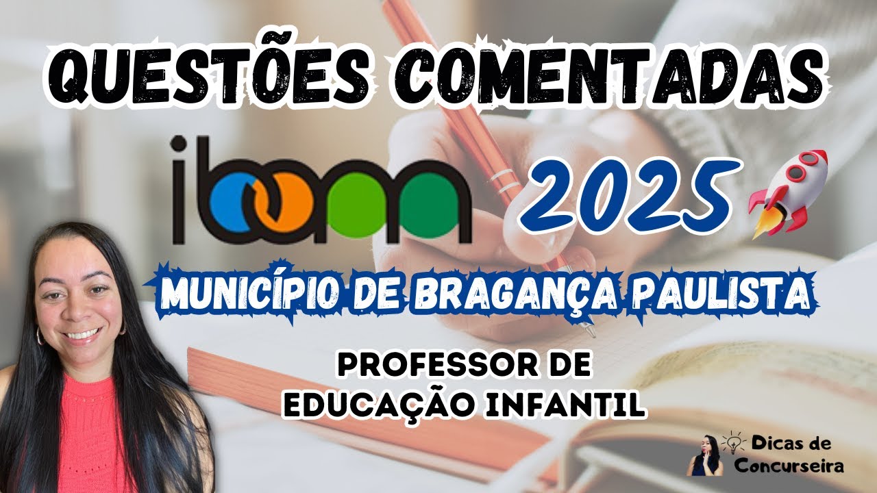 Questões IBAM 2025 - Nível Superior | Concurso Bragança Paulista (Português)