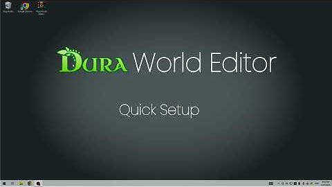 Dura World Editor (Mapping) - Quick Start