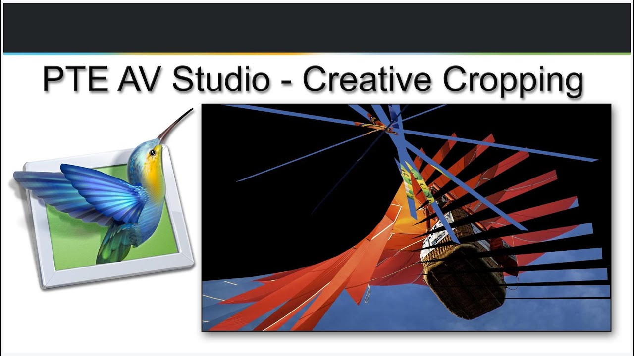 097 - 5 Minute Video PTE AV Studio Creative Cropping - YouTube