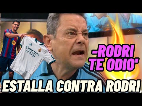 Tomás Roncero dice que odia a Rodri tras fichar por el FC Barcelona -RODRI TE ODIO ME HAS HUMILLADO'